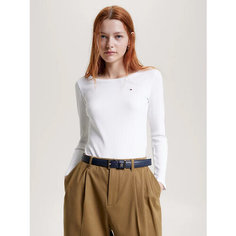 Лонгслив TOMMY HILFIGER, размер L, , экрю