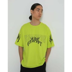 Футболка Gloria Jeans Ready! Steady! Go!, размер 18+/182, зеленый