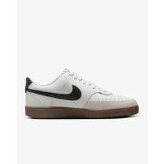 Кроссовки NIKE Court Vision Low, размер 38.5, Sail/Light Orewood Brown/White/Black