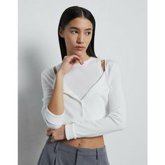 Кардиган Gloria Jeans, размер L (48-50), , белый