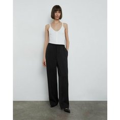 Брюки классические Gloria Jeans GJ BLACK, размер XXS/158 (36-38), чёрный