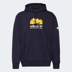 Толстовка спортивная adidas Originals Adventure, размер S, , синий