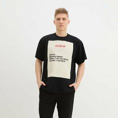 Футболка MM6, размер L, чёрный