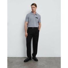 Брюки дудочки Gloria Jeans GJ BLACK, размер 40/176, черный
