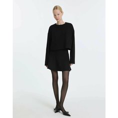 Юбка Gloria Jeans GJ BLACK, размер M (44-46), черный