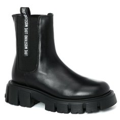Ботинки челси LOVE MOSCHINO, размер 37, черный