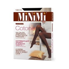 Колготки MiNiMi Multifibra Colors, 160 den, размер 2, чёрный