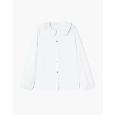 Школьная блуза Gloria Jeans, размер 12-13л/158 (40), белый