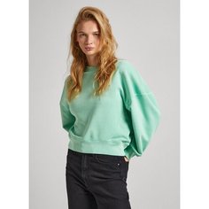 Свитшот Pepe Jeans, размер L, , зеленый