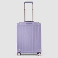 Чемодан PIQUADRO, 34 л, размер S, лавандовый