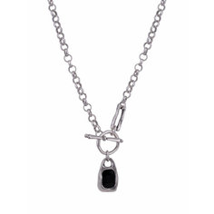 Колье OTOKODESIGN, серебристый