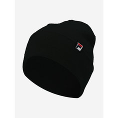 Шапка бини Fila, размер one size, черный