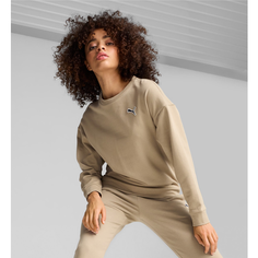 Свитшот PUMA, размер 42, , бежевый