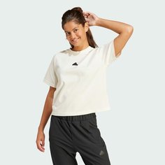 Футболка спортивная adidas Z.N.E. Tee, размер M INT, off white