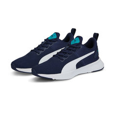 Кроссовки PUMA Flyer Runner Jr, размер 4 UK, PEACOAT-PUMA WHITE-DEEP AQUA