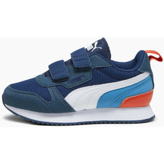 Кроссовки PUMA R78 Kids’ Trainers, размер 13,5i UK, Persian Blue-White-Inky Blue-Regal Blue