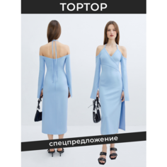 Платье TOPTOP, размер M, голубой