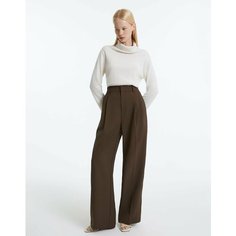 Брюки Gloria Jeans GJ BLACK, размер L/170 (48-50), коричневый