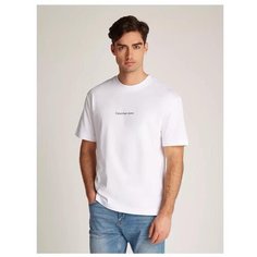 Футболка Calvin Klein Jeans, размер XL, белый