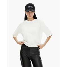 Футболка Gloria Jeans, размер XS (38-40), молочный