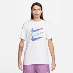 Футболка NIKE, размер 2XL, белый