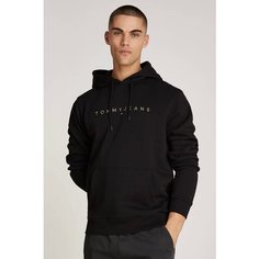 Худи Tommy Jeans, размер XXXL, , черный