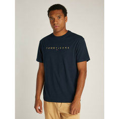Футболка Tommy Jeans, размер XXXL, темно-синий