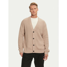 Кардиган Calvin Klein Jeans, размер XXL, , бежевый