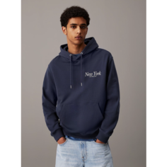 Худи Calvin Klein Jeans, размер M, , серый