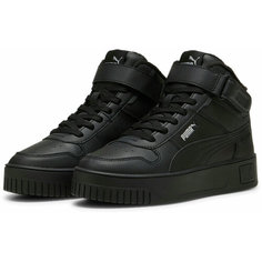 Ботинки PUMA Carina Street Mid WTR, размер 3 UK, чёрный