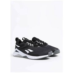Кроссовки Reebok Nanoflex TR 2, полнота 10 (RU)/ на широкую стопу, размер 7,5, черный