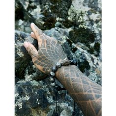 Браслет SNOW JEWELRY, коричневый