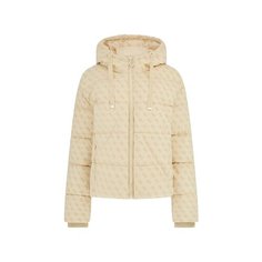 Куртка GUESS, размер S, кремовый/белый