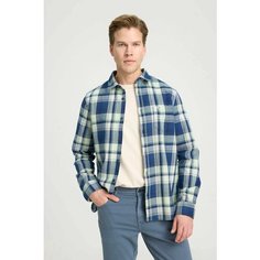 Рубашка Wrangler, размер M, синий