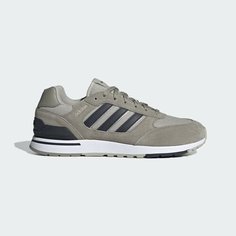 Кроссовки adidas, размер 9,5 UK, Silver Pebble / Carbon / Putty Grey