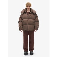Пуховик FABLE Uniform, размер XL, коричневый