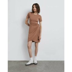 Платье Gloria Jeans, размер XS (38-40), светло-коричневый