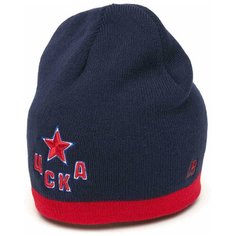 Шапка Atributika & Club ХК ЦСКА, размер 55-58, синий