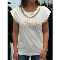 Футболка GUESS, размер S, белый
