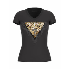 Футболка GUESS, размер L, черный
