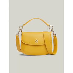 Сумка кросс-боди TOMMY HILFIGER, фактура гладкая, city yellow