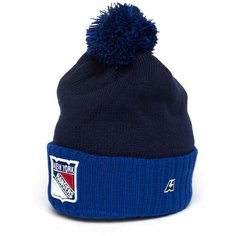 Шапка Atributika & Club New York Rangers, размер 55-58, синий