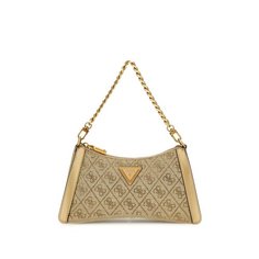 Сумка багет GUESS, бежевый