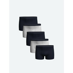 Трусы LC Waikiki, комплект из 5 шт., размер 2XL, navy