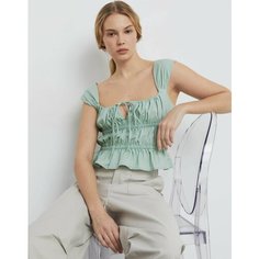 Блуза Gloria Jeans, размер S (40-42), оливковый