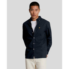 Рубашка Lyle & Scott Plain Oxford Shirt, размер M, dark navy