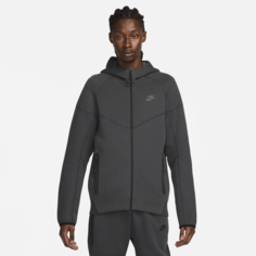 Толстовка спортивная NIKE Tech Fleece Windrunner, размер 2XL, , темно-серый