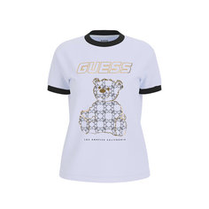 Футболка GUESS, размер XS, белый