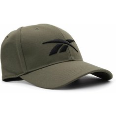 Бейсболка Reebok, размер Onesize, зеленый