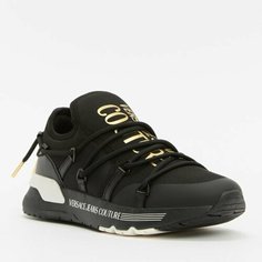 Кроссовки Versace Jeans, размер 45, черный